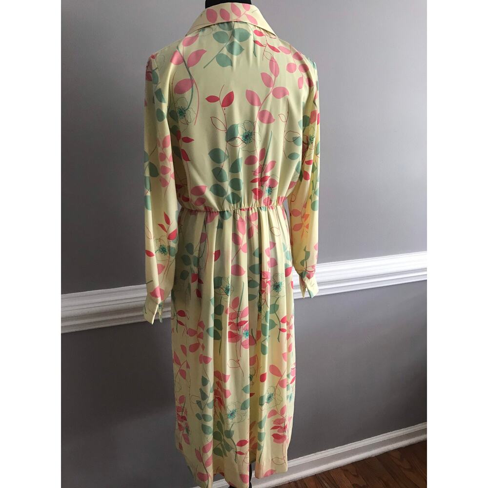 Vintage Willi of California floral dress SZ8P - Picture 3 of 10